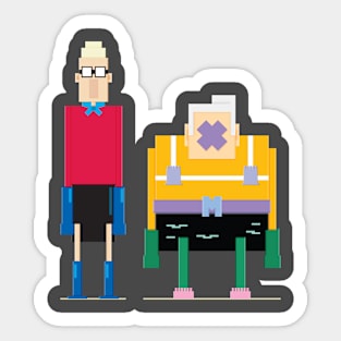 MermaidMan&BarnacleBoy Sticker